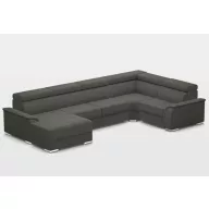  Flexoo U-form elektromos relax sarokkanapé - 170 cm X 377 X 212 cm - balos