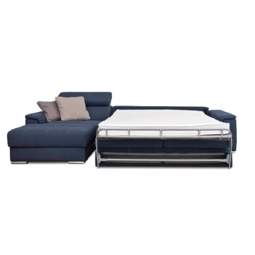 Flexoo ágyazható (Nova 140) sarokgarnitúra 170 cm X 288 cm - nyitható tárolóval - balos