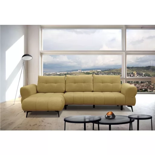 Geny sarok ülőgarnitúra 158 cm X 281 cm - balos