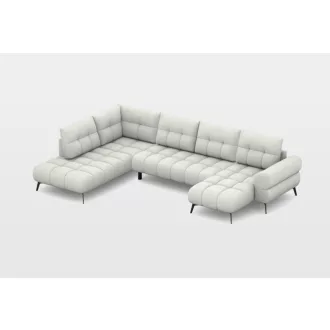   Geny U-alakú sarok ülőgarnitúra 219 cm X 359 X 159 cm - balos