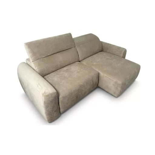 Gizo mini sarokkanapé elektromosan mélyíthető ülőfelülettel 242 cm x 159 cm - jobbos - Miltonnew03