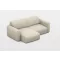 Gizo mini sarokkanapé elektromosan mélyíthető ülőfelülettel 159 cm x 242 cm - balos - 
