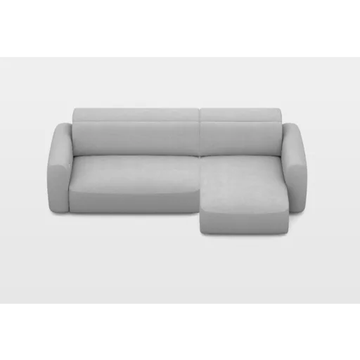 Gizo sarokkanapé elektromosan mélyíthető ülőfelülettel 272 cm x 159 cm - jobbos - 
