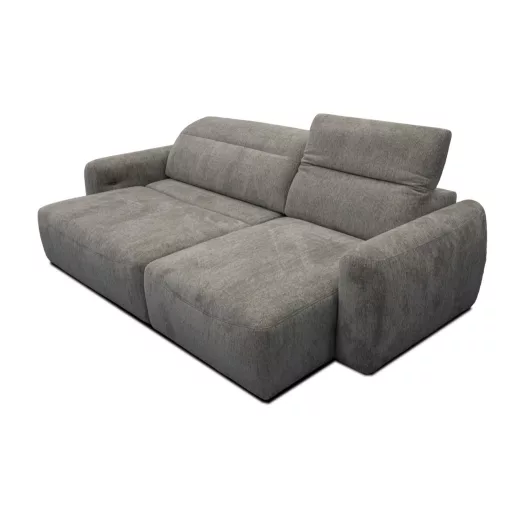 Gizo sarokkanapé elektromosan mélyíthető ülőfelülettel 272 cm x 159 cm - jobbos - ágyneműtartóval