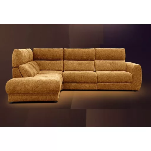 Gordon sarok ülőgarnitúra motorosan mélyíthető ülőfelülettel 217 cm X 278 cm - balos