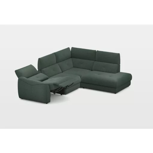 Gordon sarok ülőgarnitúra 281 cm X 217 cm - jobbos - két elektromos relax funkcióval