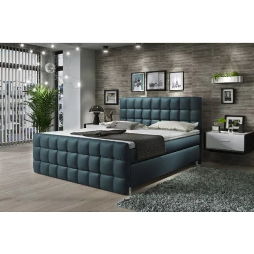 Imperia boxspring ágy 160 X 200 - Gelax topper 6 cm