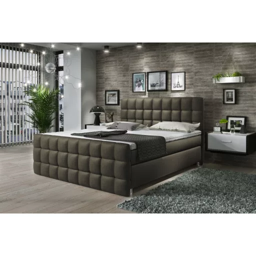 Imperia boxspring ágy 160 X 200 - Gelax topper 6 cm