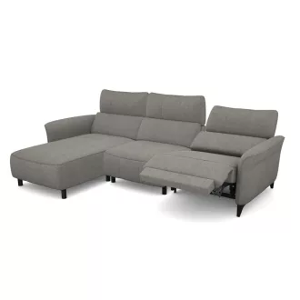   Jazz sarok ülőgarnitúra 165 cm X 275 cm - balos - elektromos relax funkcióval karfa mellett