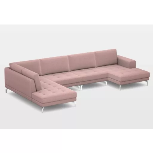 Jenny U-alakú sarokgarnitúra 221 cm X 390 X 159 cm - balos