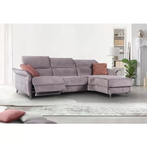 Justin dupla elektromos relax sarokgarnitúra 290 cm X 170 cm - jobbos