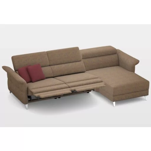 Justin dupla elektromos relax sarokgarnitúra 290 cm X 170 cm - jobbos