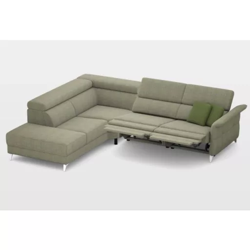 Justin dupla elektromos relax sarokgarnitúra 238 cm X 295 cm - balos