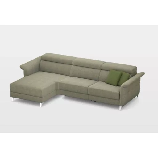 Justin relax sarokgarnitúra 170 cm X 290 cm - balos (relax karfa mellett)
