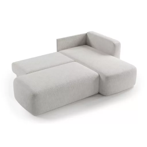 Cosy kis L-alakú sarokülő ágyneműtartós és ágyazható - jobbos 244 cm X 160 cm