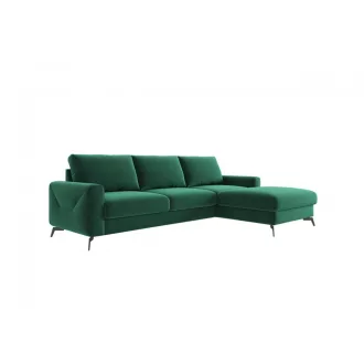   Moderno L-alakú ágyazható sarokkanapé - jobbos - 280 cm X 178 cm 