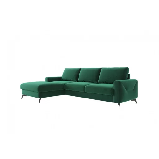 Moderno L-alakú ágyazható sarokgarnitúra - balos - 260 cm X 178 cm 