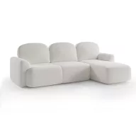   Nuba L-alakú sarok ülőgarnitúra ágyneműtartós és ágyazható - jobbos 263 cm X 163 cm