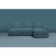   Nuba L-alakú sarok ülőgarnitúra ágyneműtartós és ágyazható - jobbos 263 cm X 163 cm