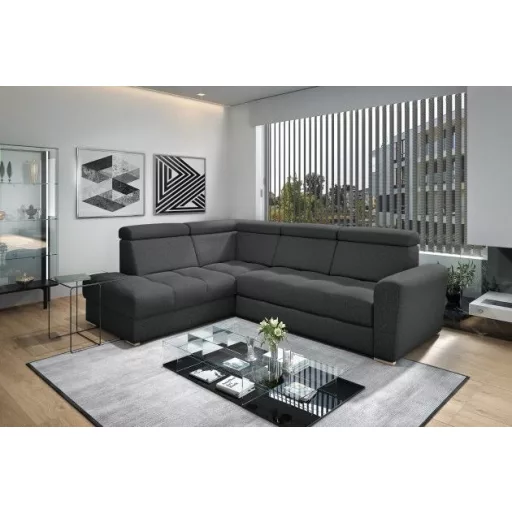 LS Riva ágyazható sarokgarnitúra - balos 274 cm X 210 cm