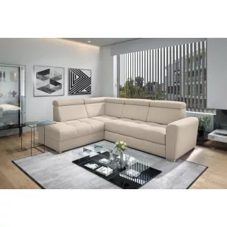 LS Riva ágyazható sarokgarnitúra - balos 274 cm X 210 cm
