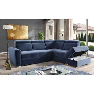   LS Riva ágyazható sarokgarnitúra puffal - jobbos 274 cm X 231 cm