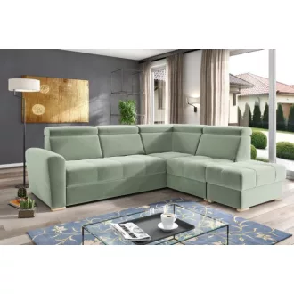   LS Riva ágyazható sarokgarnitúra puffal - jobbos 274 cm X 231 cm