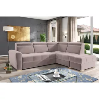   LS Riva ágyazható sarokgarnitúra puffal - jobbos 274 cm X 231 cm