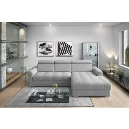 LS Riva ágyazható sarok ülőgarnitúra - jobbos 295 cm X 189 cm