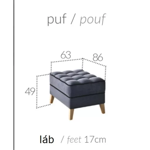 LS Scandi ülőgarnitúra