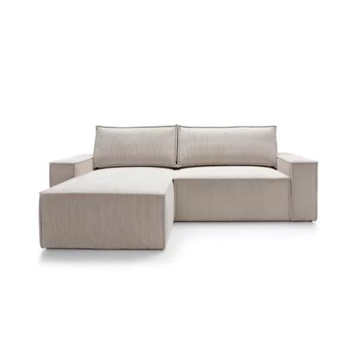 LS Sole sarokkanapé ágyneműtartós és ágyazható - balos 251 cm X 170 cm