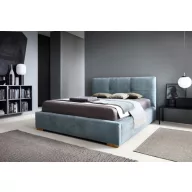   Lily kárpitozott ágy - 106 cm magas fejvéggel - 160 X 200 fekvőfelület