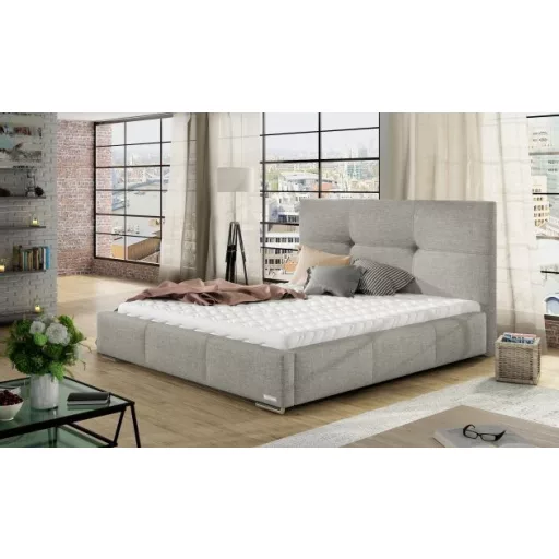 Lily kárpitozott ágy - 106 cm magas fejvéggel - 160 X 200 fekvőfelület