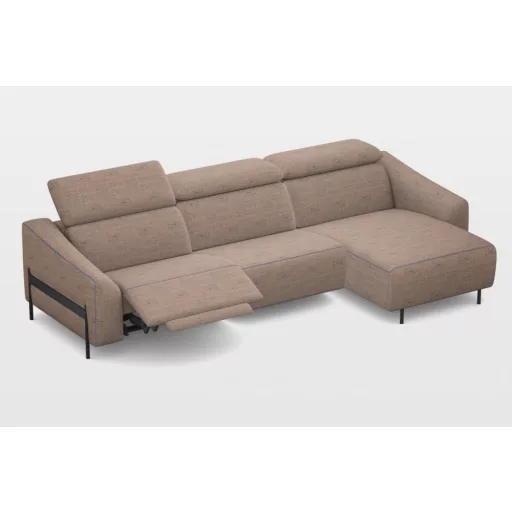 Luna sarokgarnitúra 295 cm X 160 cm - 2 elektromos relax funkcióval - jobb