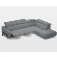   Luna sarokgarnitúra 300 cm X 244 cm - 2 elektromos relax funkcióval - jobb