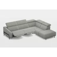   Luna sarokgarnitúra 300 cm X 244 cm - 2 elektromos relax funkcióval - jobb