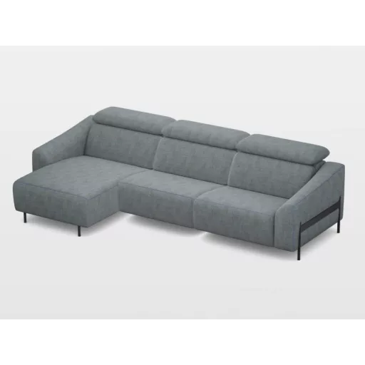 Luna sarokgarnitúra 160 cm X 295 cm - elektromos relax funkció karfa mellett - bal