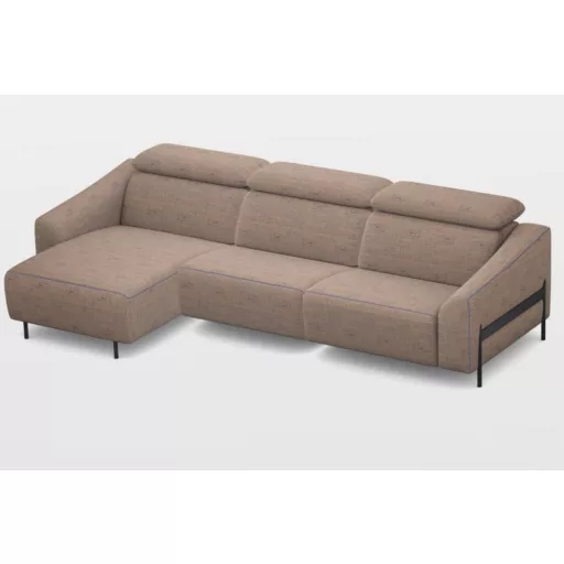 Luna sarokgarnitúra 160 cm X 295 cm - elektromos relax funkció karfa mellett - bal