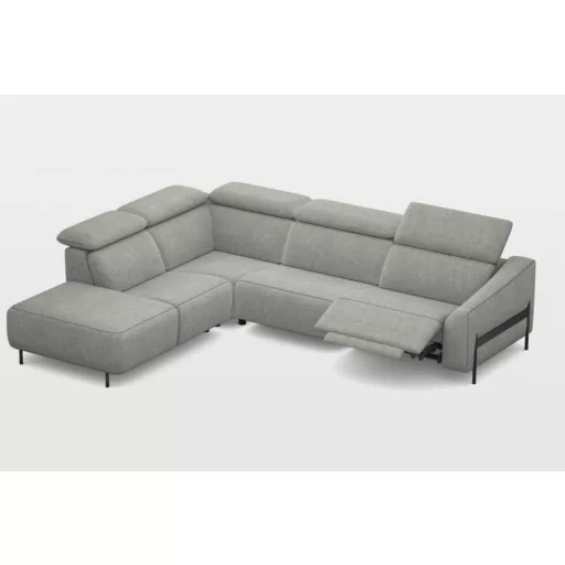 Luna sarokgarnitúra 160 cm X 295 cm - elektromos relax funkció karfa mellett - bal