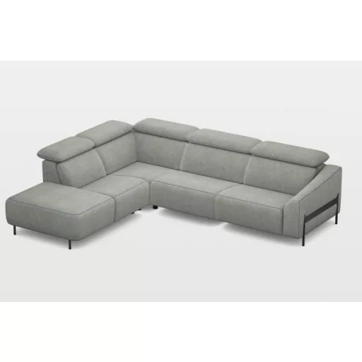 Luna sarokgarnitúra 244 cm X 300 cm - elektromos relax funkció karfa mellett - bal