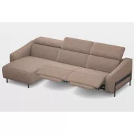   Luna sarokgarnitúra 160 cm X 295 cm - 2 elektromos relax funkcióval - bal