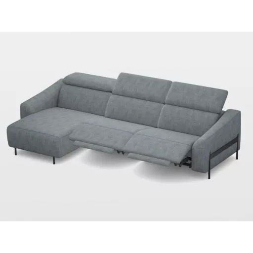 Luna sarokgarnitúra 160 cm X 295 cm - 2 elektromos relax funkcióval - bal