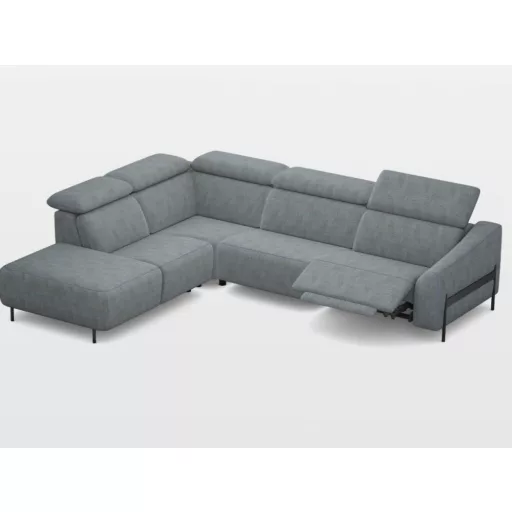 Luna sarokgarnitúra 244 cm X 300 cm - 2 elektromos relax funkcióval - bal