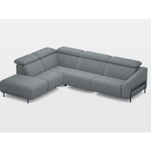 Luna sarokgarnitúra 244 cm X 300 cm - 2 elektromos relax funkcióval - bal