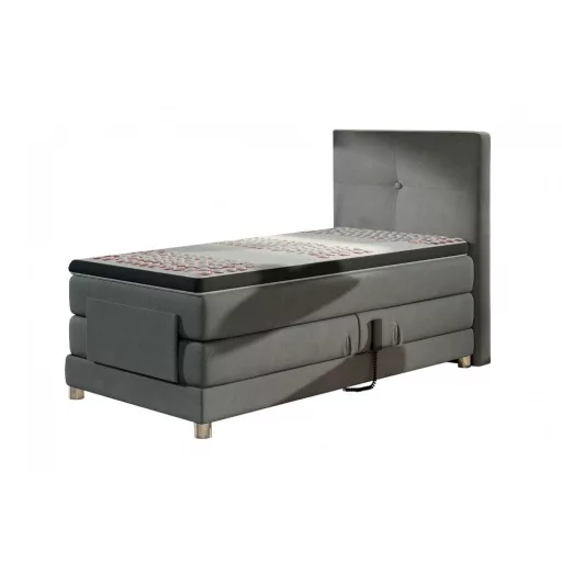 Mario motoros boxspring ágy 160 X 200 - Hard top - hideghab topper