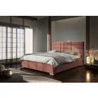   Mars kárpitozott ágy - 106 cm magas fejvéggel - 160 X 200 fekvőfelület