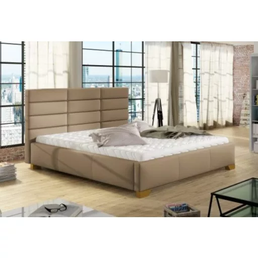 Mars kárpitozott ágy - 106 cm magas fejvéggel - 90 X 200 fekvőfelület