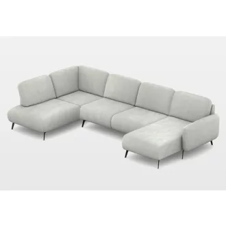 Maxo U-alakú sarokgarnitúra 190 cm X 345 X 157 cm - balos