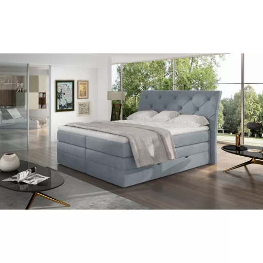 Mibel boxspring ágy 160 X 200 - hideghab topper
