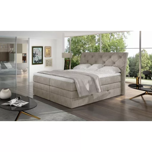 Mibel boxspring ágy 160 X 200 - hideghab topper